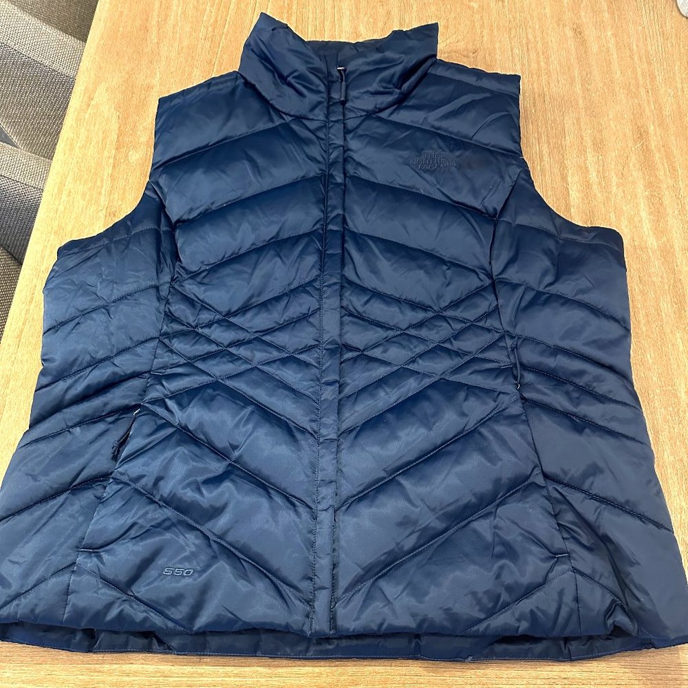 North Face Navy Blue Vest